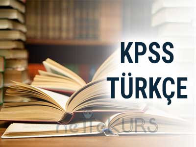 2022-2023 Online KPSS Kursu Türkçe Dersleri, KPSS Kursu Türkçe Dersleri Uzaktan Eğitim Dersleri